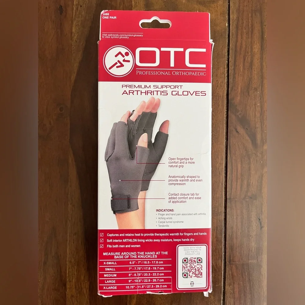 Fingerless Arthritis Gloves
